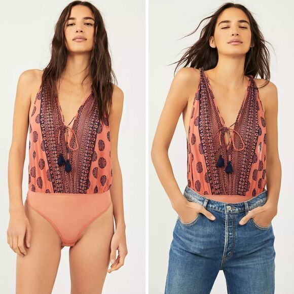 NEW Free People Intimately Soul Of The‎ Sun Bodysuit, XS - Picture 1 of 16
